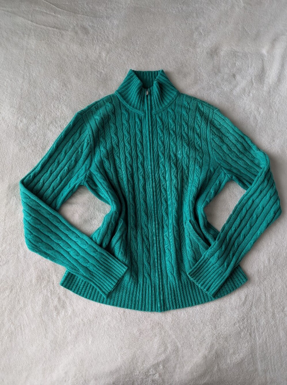 Ralph Lauren Golf 100% Cashmere Zip Up